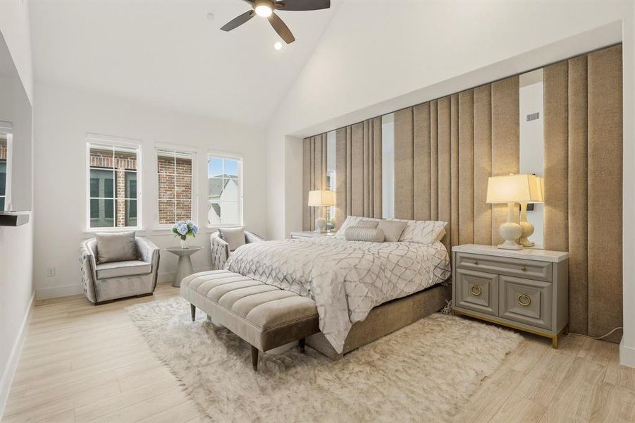 Furnished interior view inside a new home in , Frisco (Image 21).