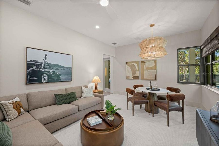Furnished interior view inside a new home in , Ocala (Image 6).