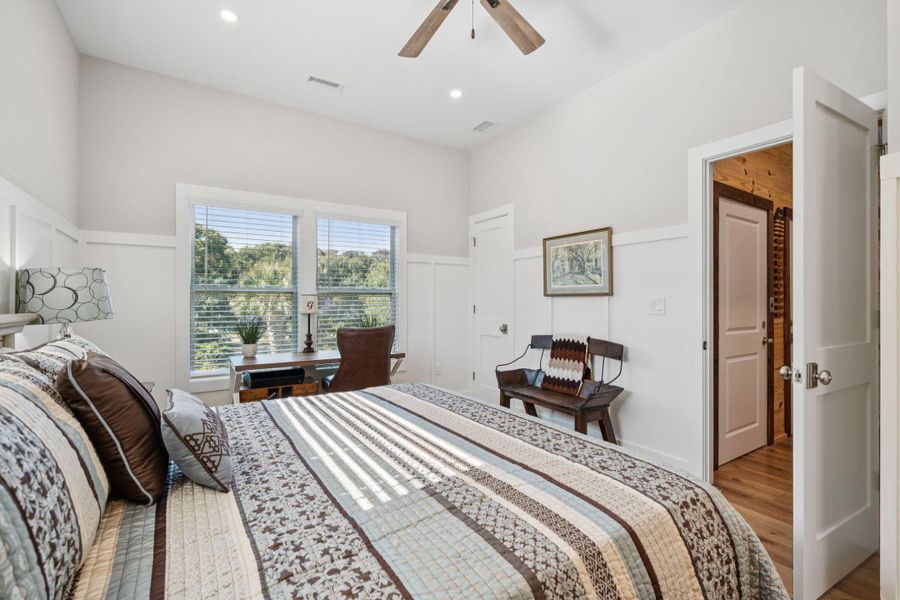 Furnished interior view inside a new home in , Folly Beach (Image 9).