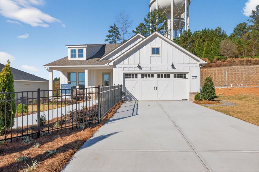 Representative exterior photo of a completed home built from the Mainstay by Del Webb in Del Webb Chateau Elan, Hoschton, GA (Image 26).