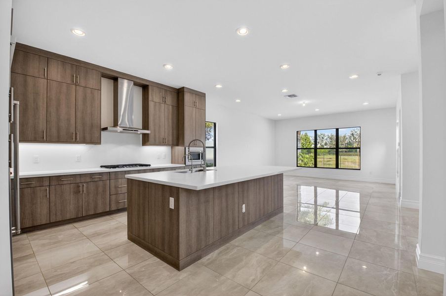 Furnished interior view inside a new home in , Boca Raton (Image 19).