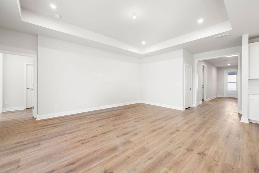 Spacious, unfurnished interior of a new home in Midpoint at New Riverside, Bluffton (Image 24).