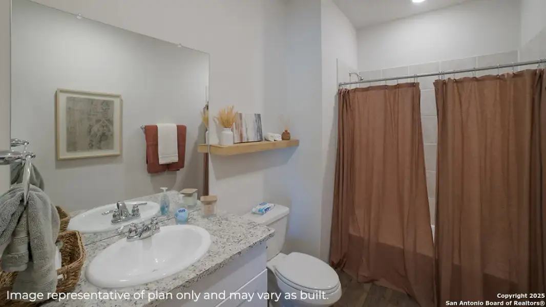 Furnished interior view inside a new home in , San Antonio (Image 12).