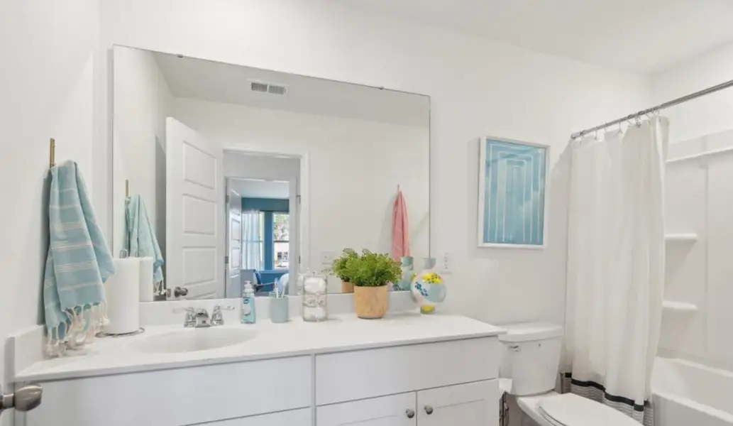 Furnished interior view inside a new home in , Summerville (Image 8).