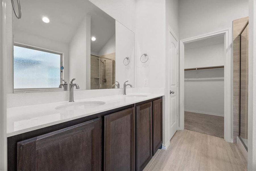 Furnished interior view inside a new home in , Fort Worth (Image 15).