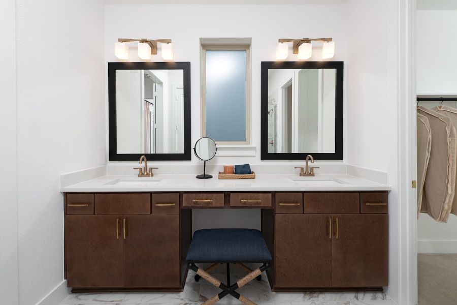 Representative furnished interior of a home built from the Mila by Tri Pointe Homes in The Meadows, Denton (Image 8). Representative furnished interior of a home built from the Mila by Tri Pointe Homes in The Meadows, Denton (Image 8).