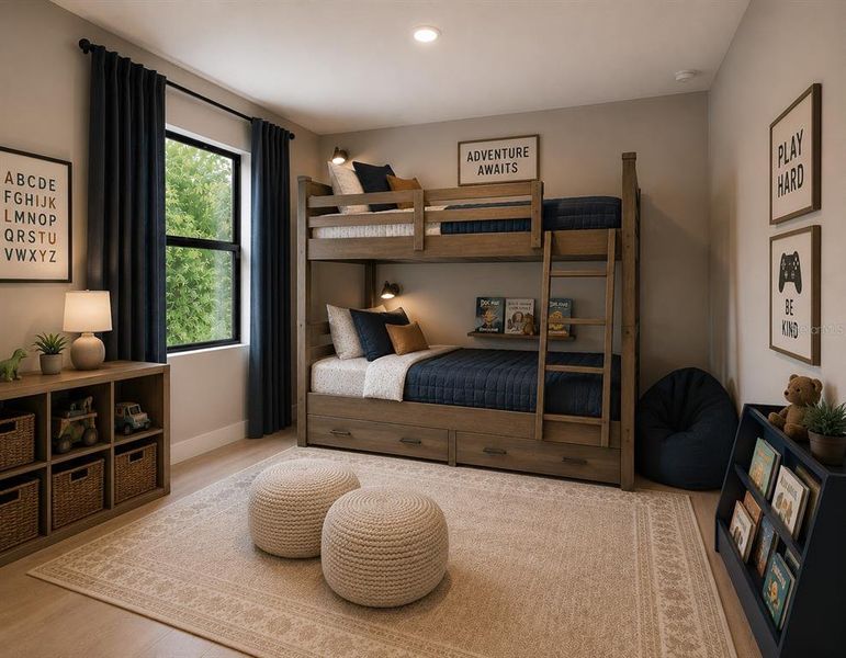 Furnished interior view inside a new home in , North Port (Image 11).