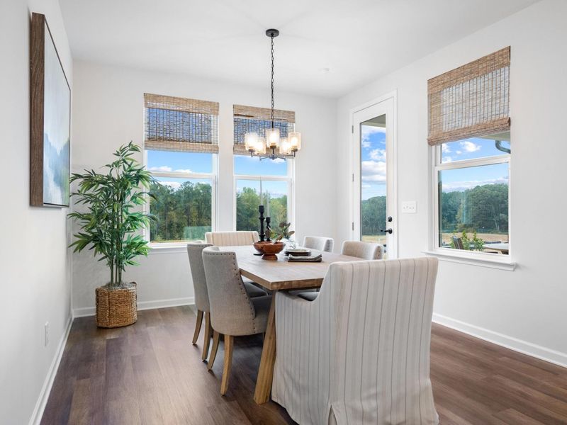 Representative furnished interior of a home built from the The Edison C by Davidson Homes LLC in Kelly Preserve, Loganville (Image 14).