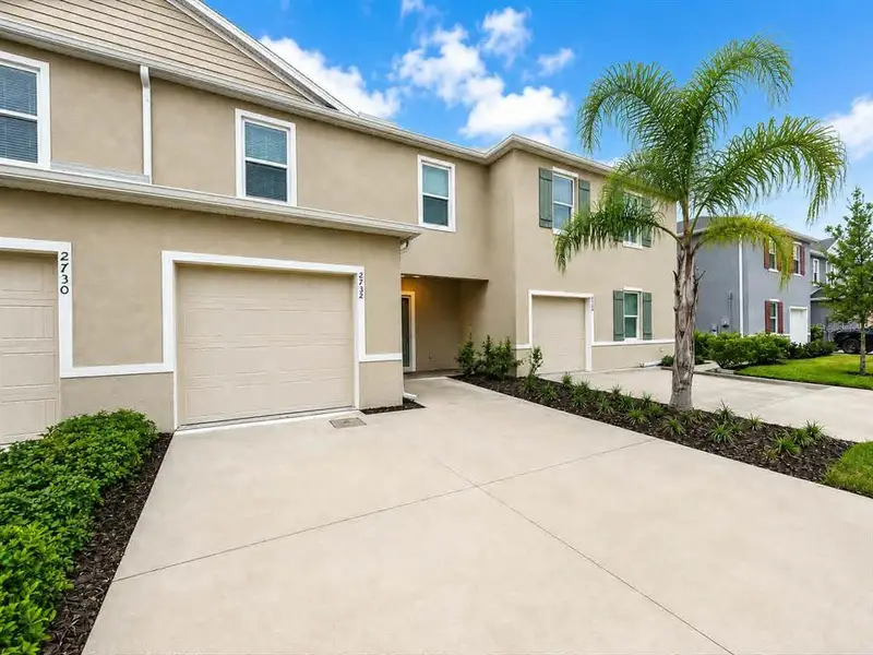 Exterior details and patio area of a home in Rivers Edge, Edgewater (Image 3).