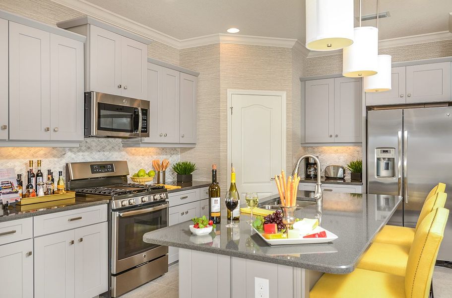 Furnished interior view inside a new home in Grand Palm, Venice (Image 8).