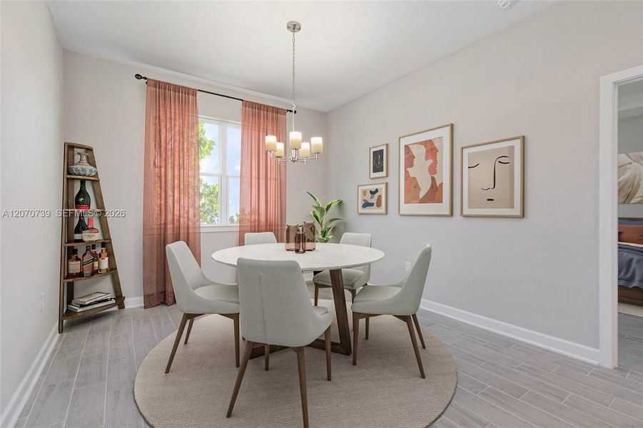 Furnished interior view inside a new home in , Palm Bay (Image 10).