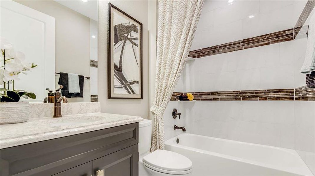 Furnished interior view inside a new home in Cresswind DeLand, Deland (Image 14).