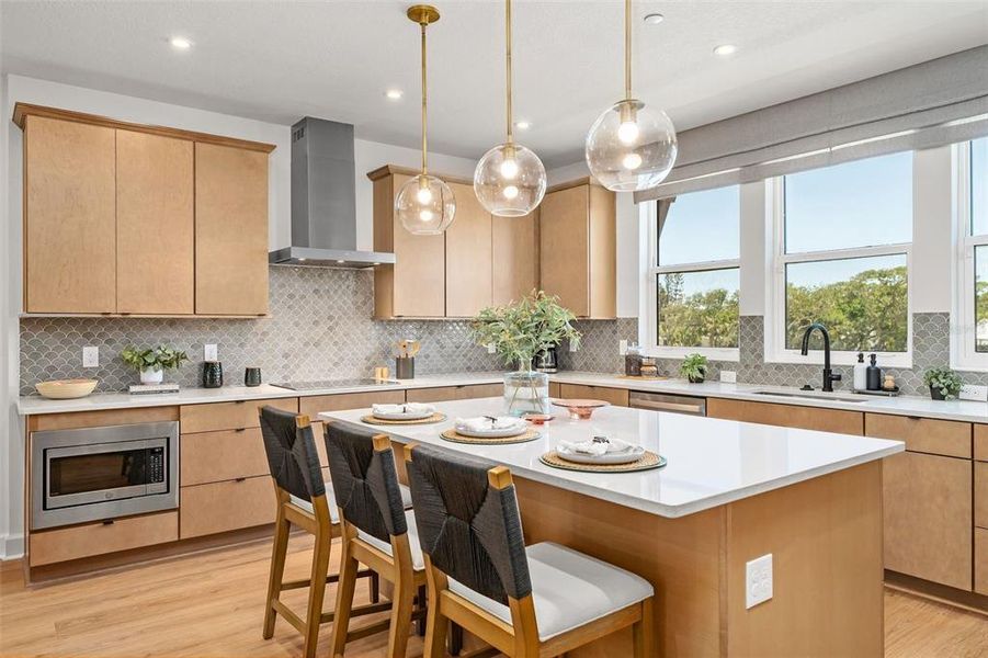 Furnished interior view inside a new home in EvenTide, New Smyrna Beach (Image 9).