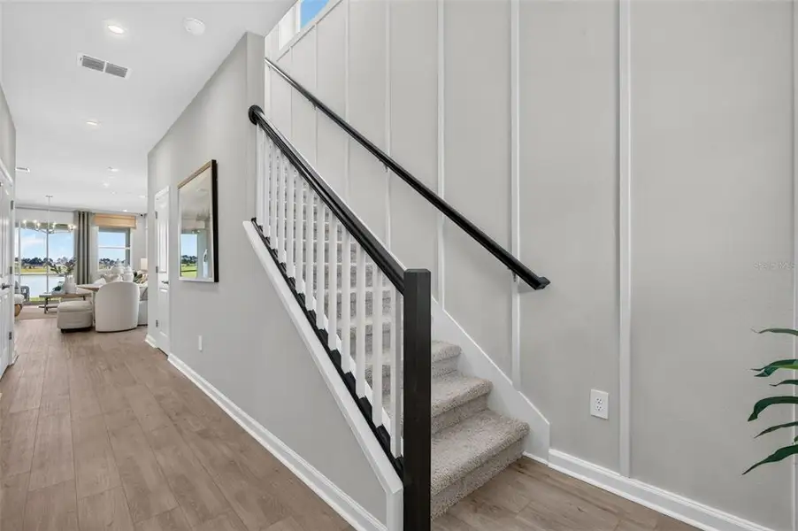Furnished interior view inside a new home in Pasadena Ridge Master, Dade City (Image 14).