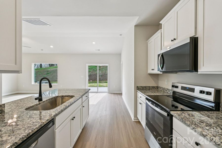 Furnished interior view inside a new home in Willow Estates, Shelby (Image 13).