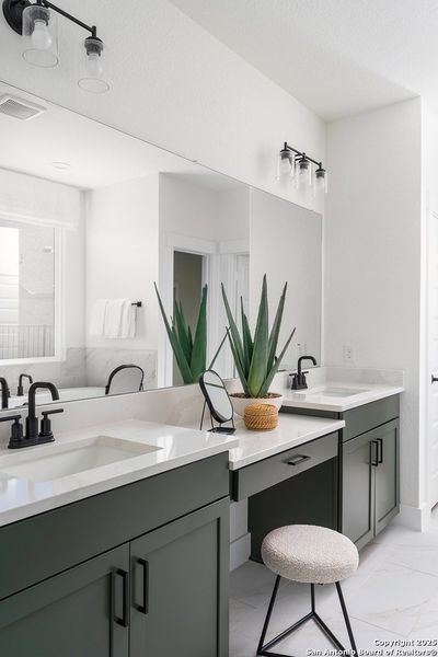 Furnished interior view inside a new home in Legacy at Lake Dunlap, New Braunfels (Image 16).