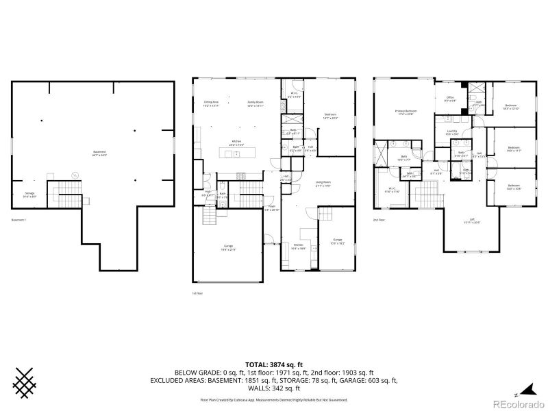 2D floor plan layout of this home in , Erie, CO (Image 5).