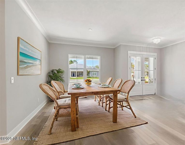 Furnished interior view inside a new home in , Yulee (Image 7).