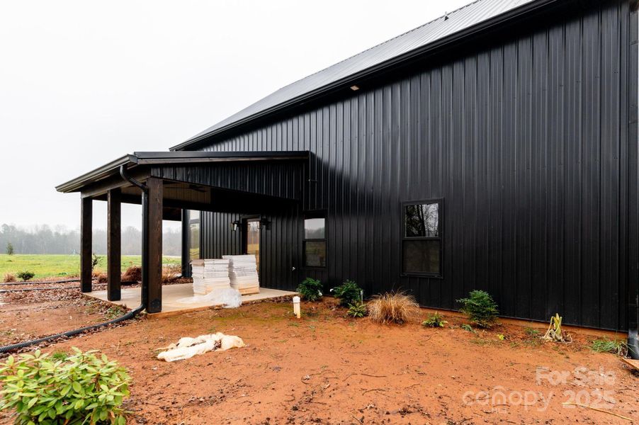 Exterior details and patio area of a home in , Cleveland (Image 30).