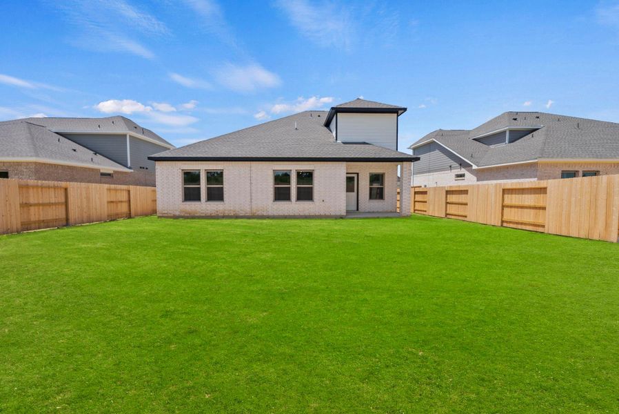 Exterior details and patio area of a home in Windcress, Cove (Image 4). Exterior details and patio area of a home in Windcress, Cove (Image 4).