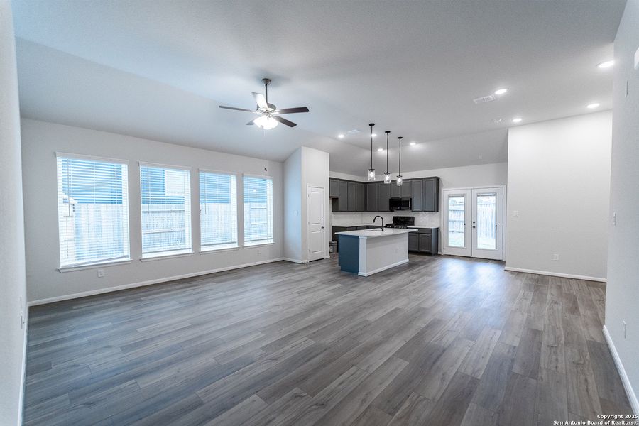 Spacious, unfurnished interior of a new home in Homestead, Schertz (Image 8). Spacious, unfurnished interior of a new home in Homestead, Schertz (Image 8).
