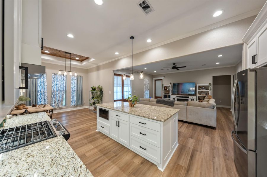 Furnished interior view inside a new home in , Shepherd (Image 20).