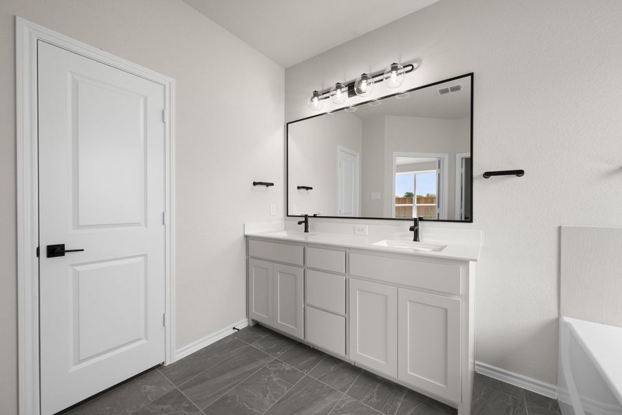 Furnished interior view inside a new home in Meadow Park at The Meadows, Ponder (Image 11).