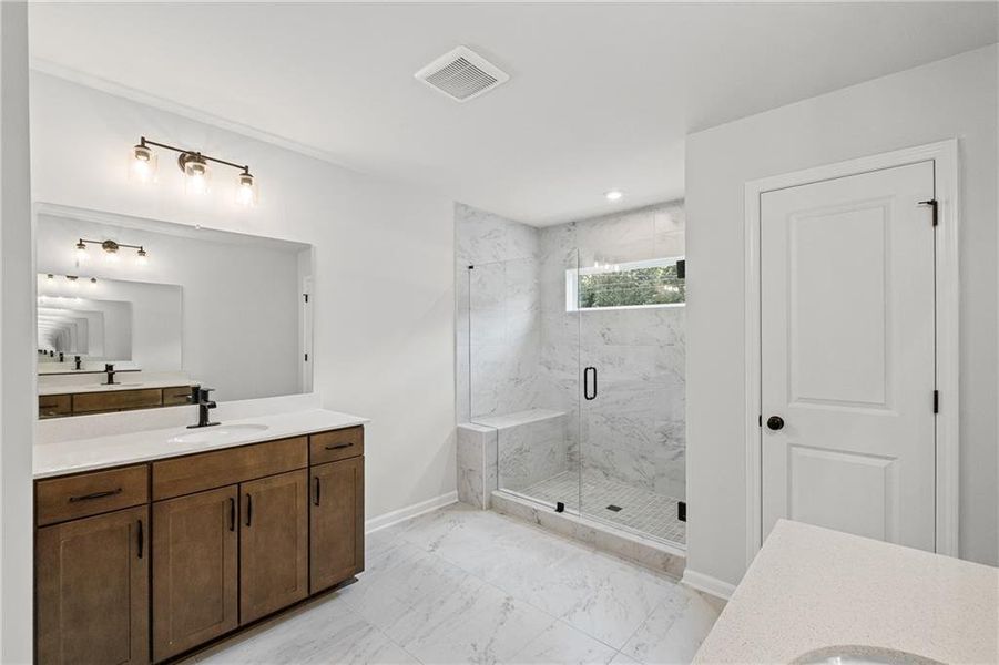 Furnished interior view inside a new home in Adler Springs, Powder Springs (Image 3).