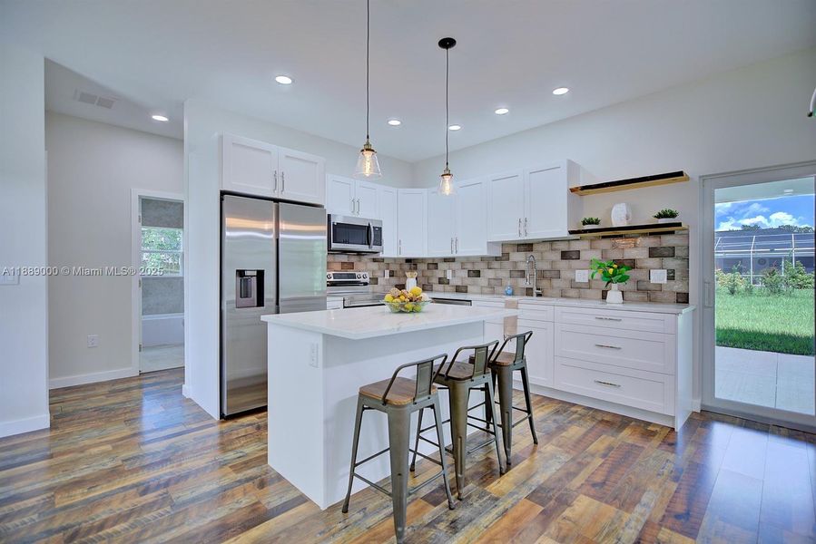 Furnished interior view inside a new home in , Sebring (Image 5).