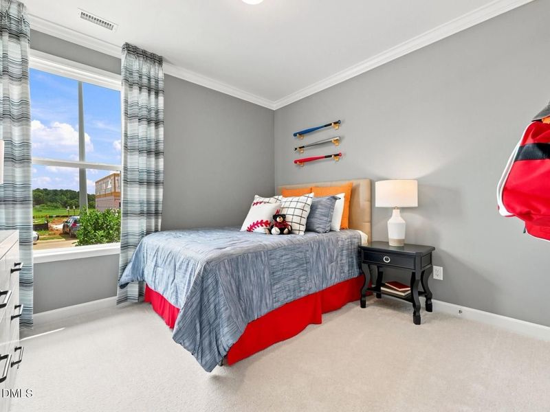 Furnished interior view inside a new home in Woodland Crossing, Zebulon (Image 10).