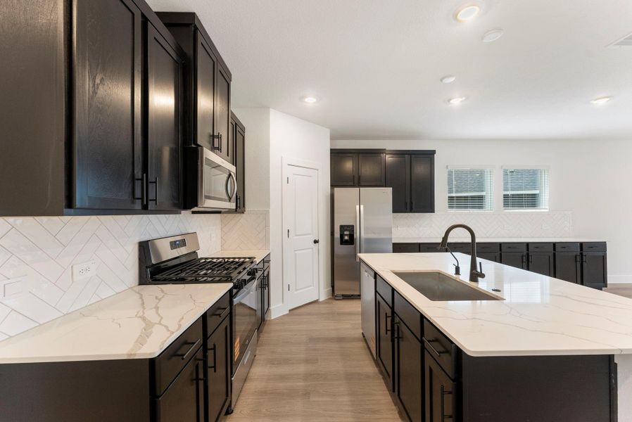 Furnished interior view inside a new home in Chapel Lakes, Montgomery (Image 7).