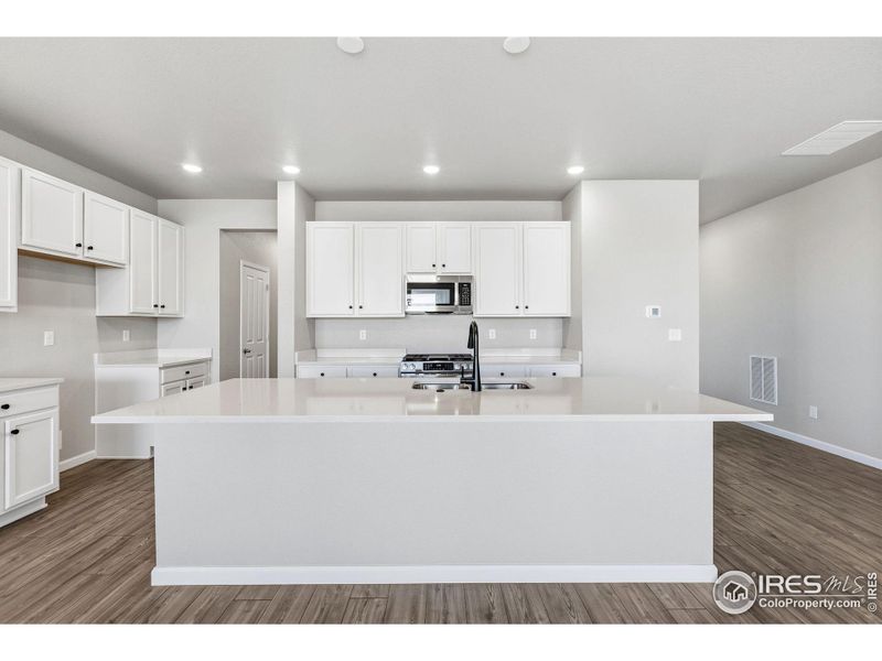 Furnished interior view inside a new home in Cordovan, Longmont (Image 9).