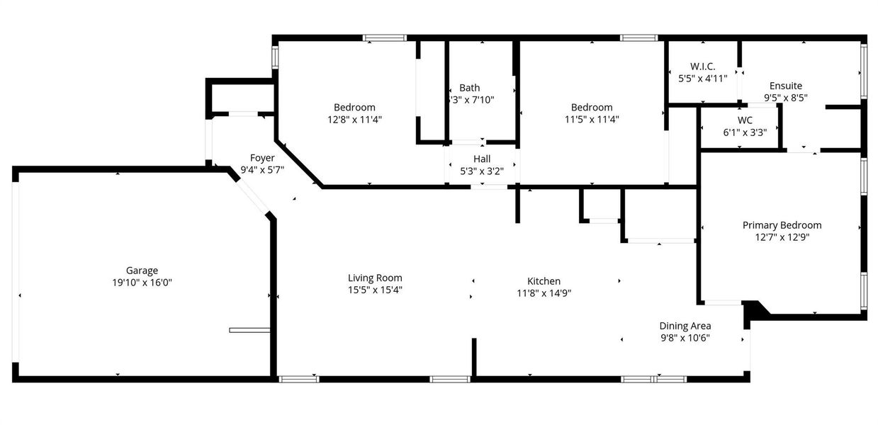 View of property layout