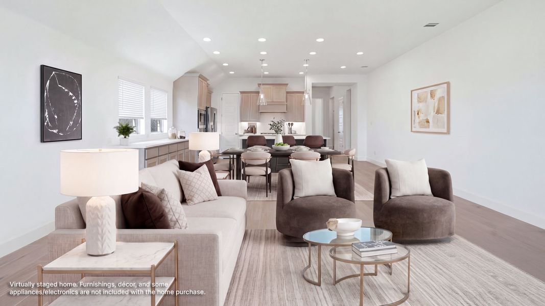 Furnished interior view inside a new home in Ramble, Celina (Image 7).