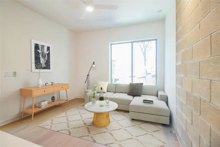 Furnished interior view inside a new home in , Austin (Image 8).