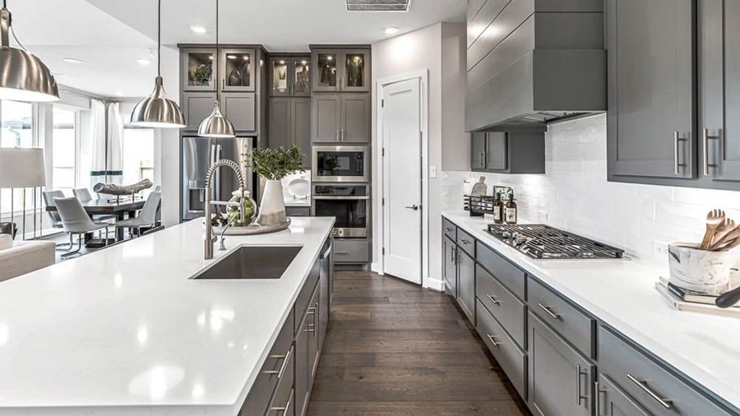 Representative furnished interior of a home built from the Regatta by Taylor Morrison in Avalon at Friendswood, Friendswood (Image 8).