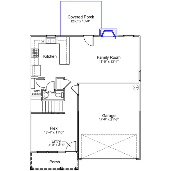 2D floor plan layout of this home in Citadel Point at Southbridge, Sneads Ferry, NC (Image 3). 2D floor plan layout of this home in Citadel Point at Southbridge, Sneads Ferry, NC (Image 3).