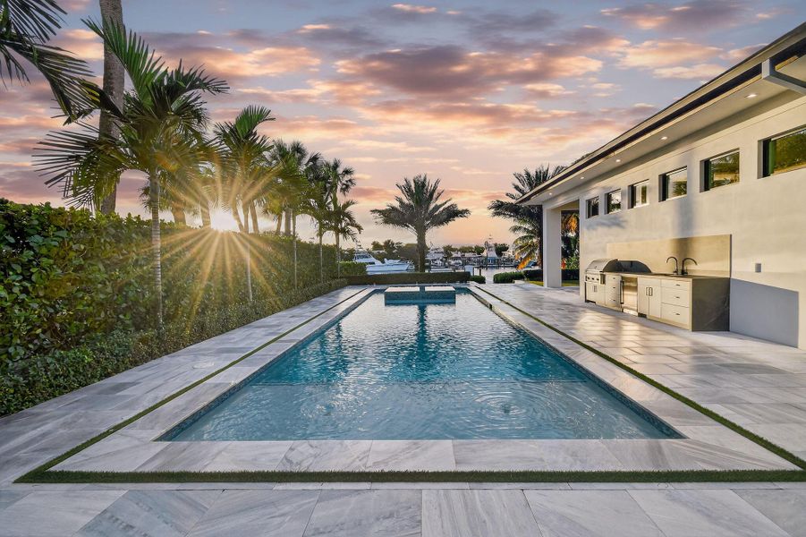 Exterior details and patio area of a home in , North Palm Beach (Image 27).