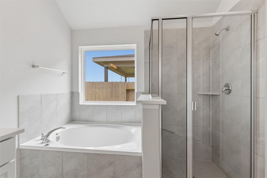 Furnished interior view inside a new home in Brookewater, Rosenberg (Image 11).