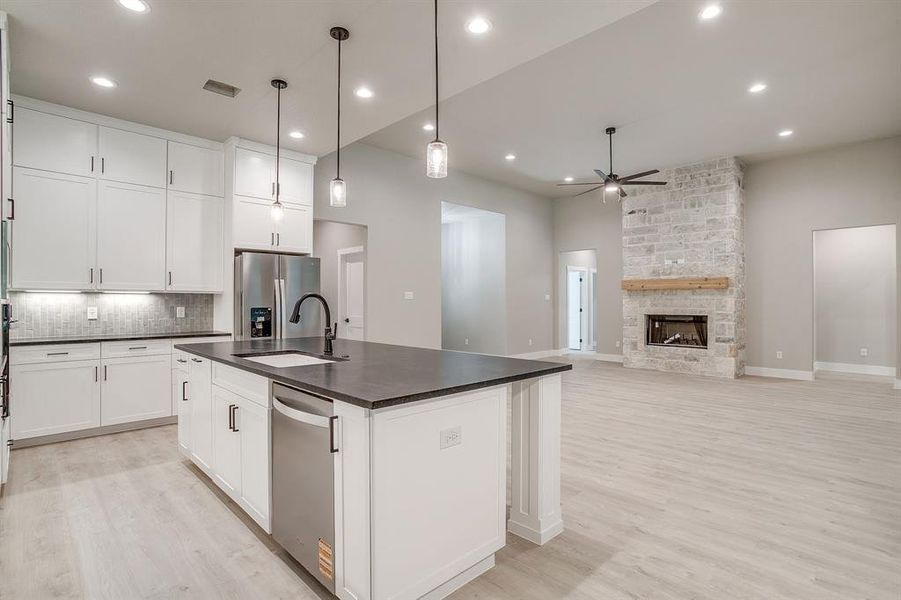 Furnished interior view inside a new home in , Bridgeport (Image 5).