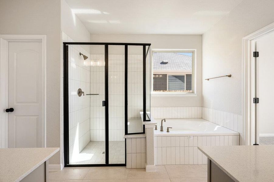 Furnished interior view inside a new home in Willow Springs, Buda (Image 12).