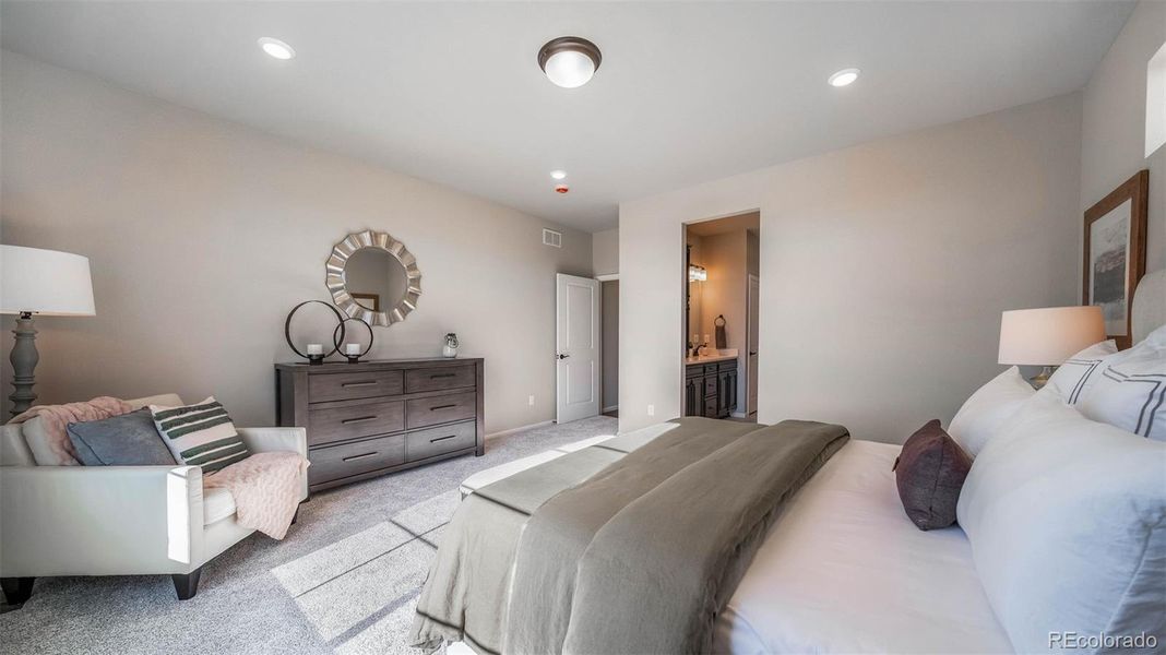 Furnished interior view inside a new home in , Aurora (Image 10).