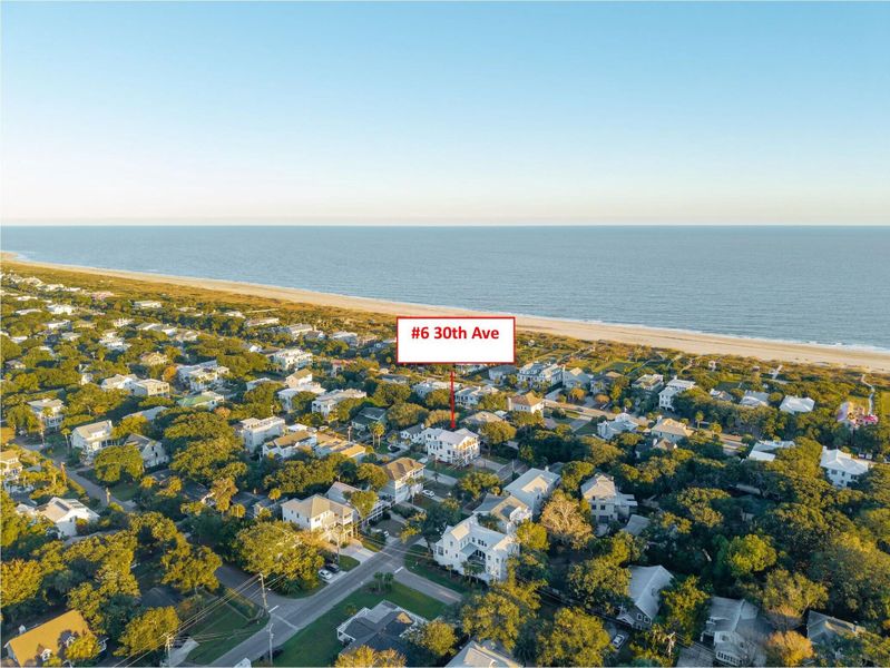 Front exterior of a new home in , Isle Of Palms, SC, highlighting curb appeal (Image 30). Front exterior of a new home in , Isle Of Palms, SC, highlighting curb appeal (Image 30).