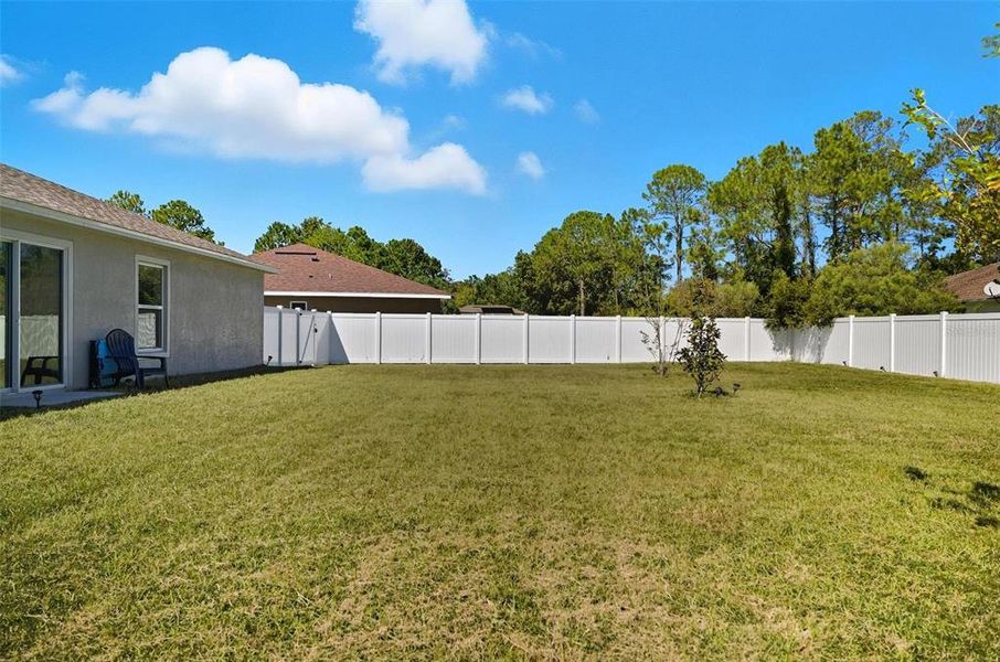 Exterior details and patio area of a home in , Palm Coast (Image 22). Exterior details and patio area of a home in , Palm Coast (Image 22).
