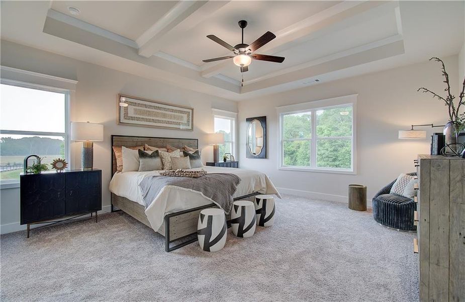 Furnished interior view inside a new home in Fowler Farms, Auburn (Image 42).