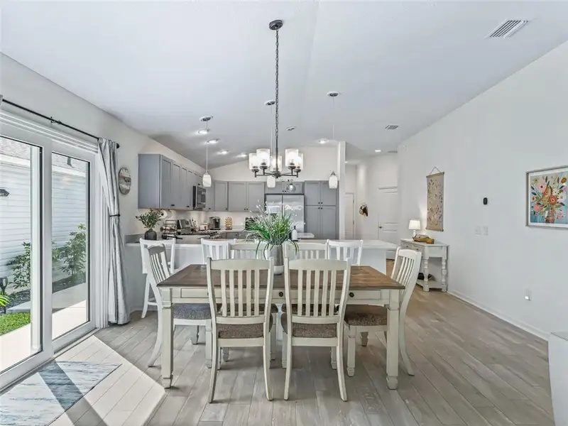 Furnished interior view inside a new home in , The Villages (Image 10).