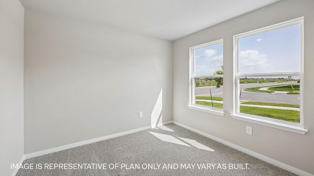 Spacious, unfurnished interior of a new home in Carillon, Manor (Image 18).