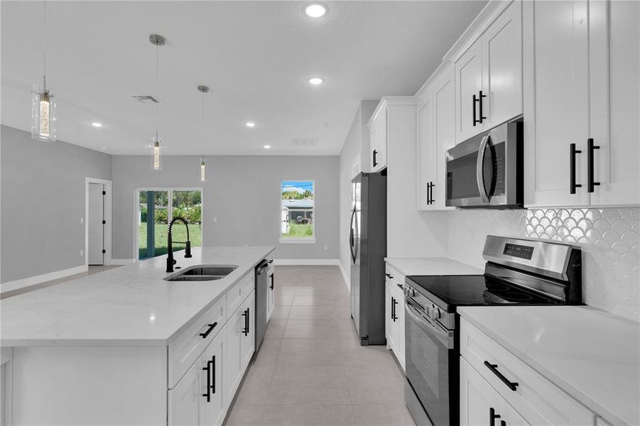 Furnished interior view inside a new home in , Port Charlotte (Image 2).