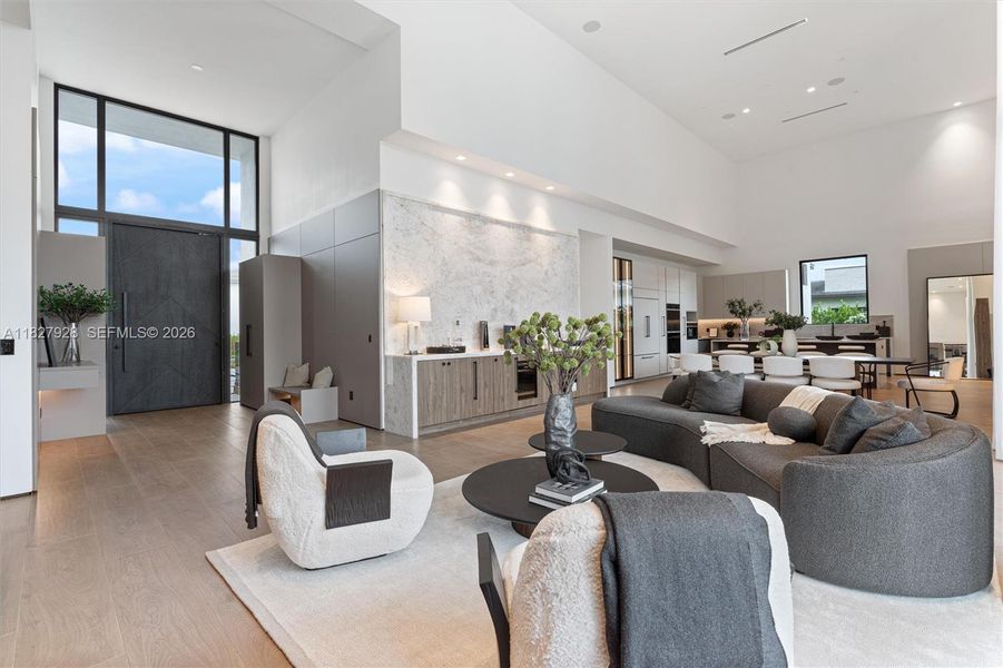 Furnished interior view inside a new home in , Davie (Image 35).