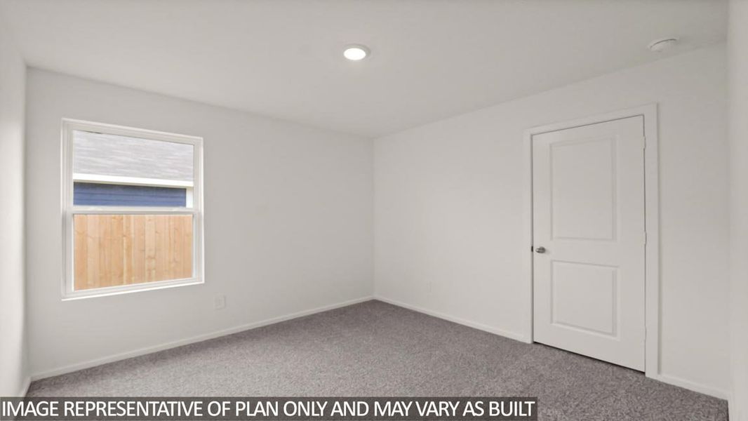 Spacious, unfurnished interior of a new home in The Canopies, Splendora (Image 10).